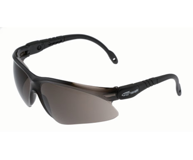 Picture of VisionSafe -285BKSD - Smoke Hard Coat Safety Glasses